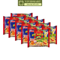 [SET10GÓI]-ACECOOK- Đệ Nhất Mì Gia hương vị Thịt bằm, Mì Đệ Nhất Thịt bằm, Mì Thịt bằm Đệ Nhất Acecook Đệ Nhất (83g/gói)