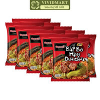 [SET10GÓI]-MASAN- Mì Omachi Diamond hương vị bắp bò hầm dưa chua, mì Omachi bắp bò hầm dưa chua, mì Omachi ăn liền 120g