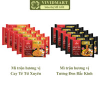 [SET10GÓI]- VIFON - Mì trộn Mei Wei 2 vị: Tương đen Bắc Kinh, Cay tê Tứ Xuyên, Mì trộn Vifon MeiWei ăn liền (90-93g/gói)