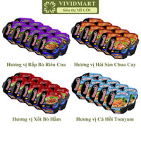 [SET10HỘP]-MASAN- Mì lẩu tự sôi Omachi 4 vị: Bắp bò riêu cua, Hải sản chua cay, Xốt bò hầm, Cá hồi tomyum 117-307g/hộp)