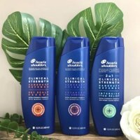 SET3 HỘP. TẶNG 1 KHI MUA 2 CHAI Dầu Gội Head & Shoulder Clinical Strength Shampoo 400ml của Mỹ