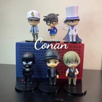[SET8] MÔ HÌNH NHÂN VẬT CONAN KAITO KID,HATORI,AKAI, ÁO ĐEN, BỘ MÔ HÌNH, SƯU TẦM TRANG TRÍ DECOR, BỘ QUÀ TẶNG