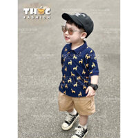 Sett áo Polo kèm quần Kaki cho bé trai