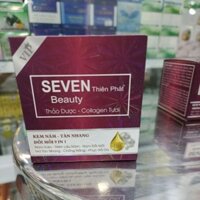 Seven Thiên Phát Beauty Thảo Dược Ngọc Trai - Collagen tươi - Kem Nám tàn nhang đồi mồi 9in1 25g