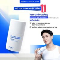 SEVENLAB Kem Chống Nắng Cho Nam Hydro Cool Sunscreen SPF50+/PA+++ 30g Kiểm Dầu Bảo Vệ Tối Ưu Không Nâng Tone