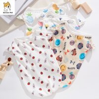 Sevenpet Quần Áo Chó Dễ Thương Cho Shih Tzu Mùa Hè Thú Cưng Vest Mèo Áo Thun Quần Áo Chó Con