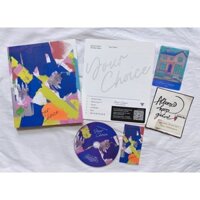 Seventeen album your choice đã khui seal, không bao gồm photocard.