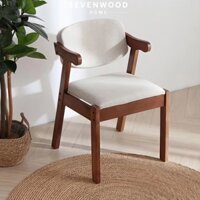 SEVENWOOD Ghế gỗ Ghế tựa lưng Ghế ăn Ghế học Ghế trang điểm ghế cà phê Ghế thư giãn phòng ngủ trang trí phòng khách