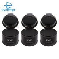 Sevich Set 3 Phấn Che Khuyết Điểm Chân Tóc Tự Nhiên 7 Màu Tùy Chọn Đen