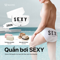 SEXY White Swim Brief - Quần Bơi Trắng SEXY