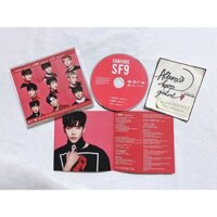 Sf9 Album Nhật FanFare đã khui seal, gồm CD Mini booklet như hình.