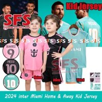 [Sfs] Áo thun thể thao bóng đá 24-25 inter miami Kid Jersey chất lượng hàng đầu