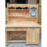 [SG-BD-ĐN] bàn học liền kệ gỗ tự nhiên giá rẻ