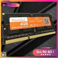 SG RAM LAPTOP DDR3L 4GB, 8GB BUS 1600MHZ BAMBA HÀNG MỚI BẢO HÀNH 36 THÁNG LỖI ĐỔI
