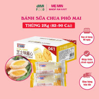 [SG sẵn ] Thùng 2kg sữa chua phô mai mini pocket Đài Loan