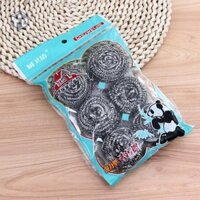 SG: Set 6 Búi Sắt Cọ Xoong Nồi CWJ-150 (T350) (Cái)