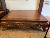 SG28 Sập Đục Ngũ Phúc Lối Cổ Gỗ Gụ Ta Quảng Bình 1m6 x 2m ( Chú Khánh, Quảng Trị )