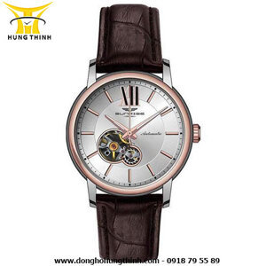 Đồng hồ nam dây da Sunrise SG8651 - màu 4512/ 4113/ 4902/ 4101/ 4102
