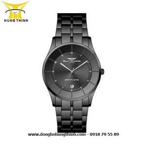 Đồng hồ nam dây thép không gỉ Sunrise Quartz SG8721 - màu 1601/ 1101/ 1102/ 1301/ 1302