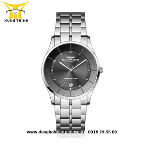 Đồng hồ nam dây thép không gỉ Sunrise Quartz SG8721 - màu 1601/ 1101/ 1102/ 1301/ 1302