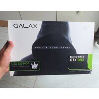 【SGComputer】Card Màn Hình Galaxy GTX980 6GB H.O.F Fullbox (Like new 99%)