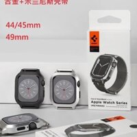 Sgp Thích hợp cho Apple Watch Case Strap iwatch Case Strap Tích hợp hợp hợp kim Milanese