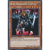 SGX1-ENE04 - D.D. Warrior Lady - Secret Rare (Near mint)