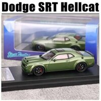 Sh 1 / 64 Dodge SRT Hellcat Hợp Kim Đồ Chơi Động Cơ Xe Diecast Mô Hình Kim Loại Quà Tặng