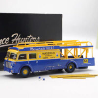 SH 1:64 Fiat 642 Maserati vận chuyển xe kéo hợp kim Xe Mô Hình Bộ sưu tập mô hình