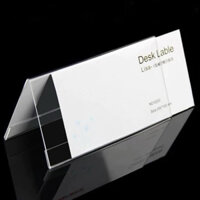 SH060, Combo 10 cái 5x20cm, Kệ mica chức danh, bảng tên học sinh, menu mica chữ A 2 mặt, bảng giá, tên sản phẩm
