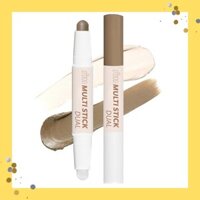 Shading Nose Shadow Highlight Small Face Makeup Contour Pen Gift i'm Multi Stick Dual (002 Cool Contouring (for Bleu-Be skin))