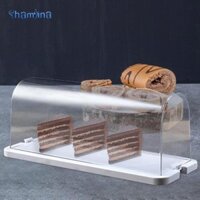 Shamjina Bánh Cuộn Hộp Đựng Đa Năng Phục Vụ Khay Đựng Thực Phẩm Hộp Bánh Mì Hộp Hiển Thị Cho Sinh Nhật Đám Cưới Dã Ngoại DIY Nướng Bánh Bánh