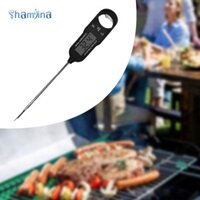 Shamjina Lắp Nhiệt Kế Thực Phẩm Chống Thấm Nước Nhiệt Kế Cho Nồi Chiên Không Khí Nướng