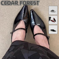 Shanmusenlin✨ Thời trang mùa xuân: Dép xỏ ngón có đế cao su và đế tăng chiều cao