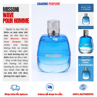 💥Sharingperfume - Nước hoa Missoni Wave Pour Homme