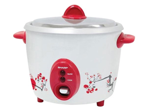 Nồi cơm điện Sharp KSH206V (KSH-206V) - Nồi cơ, 0.5 lít, 300W