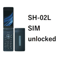 Sharp SH-02L Android 8.1 Flip keitai Phone Used