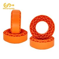 Sharprepublic 4 Lốp Cao Su Silicon Chèn Bọt Cho Tỉ Lệ 1 / 10 Xe RC Sở Thích Xe Ô Tô Xe Tải