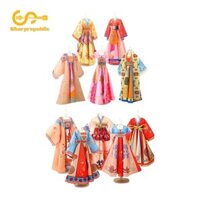 Sharprepublic Bộ dụng cụ thiết kế thời trang Đồ chơi giáo dục Trẻ em Ngày lễ tình nhân Bé gái Bộ dụng cụ may vá cho tuổi 6 7 8 9 10 11 12 Trẻ em