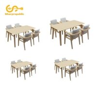 Sharprepublic Nhà Búp Bê Mini Bàn Ghế Thu Nhỏ Nội Thất Nhà Búp Bê Phụ Kiện Quà Tặng Giả Vờ Chơi Đồ Chơi Cho Micro Phong Cảnh Dự Án DIY