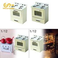 Sharprepublic Nhà Búp Bê Nhà Bếp Nhà Búp Bê Nội Thất 1 / 12 Thiết Bị Nhà Bếp Giáo Dục Bộ Đồ Chơi Nhà Bếp Cho Bé Gái Trẻ Em Trang Trí DIY