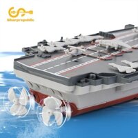 Sharprepublic RC Máy Bay Tàu Sân Bay Đồ Chơi Mô Hình Thuyền RC Thời Trang Cho Trẻ Em Người Lớn Trẻ Em
