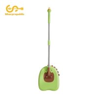 Sharprepublic Trẻ mới biết đi Bộ đồ chơi làm sạch Bộ chổi Mini gia đình và khăn lau bụi Bộ chổi trẻ em Bộ đồ chơi cho trẻ em Bé trai Bé gái Tuổi 3-