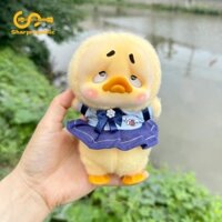 Sharprepublic Vịt Thú Nhồi Bông Quần Áo Cho Búp Bê 15cm Trang Phục Thoải Mái Hình Ảnh