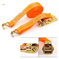 Shas 5 6 8 10M Ratchet Tie Down Dây đeo hàng hóa Móc kim loại Dây đeo mi hạng nặng