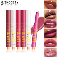 Shcoety Makeup Press Lipstick Set Solid Water Gloss Lip Gloss Mirror Lip Glazing Lip Lip Lip Lipstick Hàng có sẵn