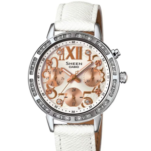 Đồng hồ nữ dây da Casio SHE-3036L - màu 4AUDR, 7AUDR