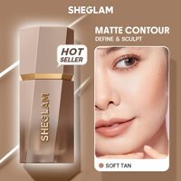 Sheglam Sun Sculpt Liquid Contour- Gel Cream Matte Contour Không lâu trôi Sắc tố cao Đường viền tự nhiên Đường viền không trọng lượng Bronzer