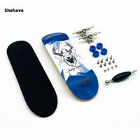 Shehave Ván Trượt Ngón Tay, 30mm Mini Bằng Gỗ Phong DIY