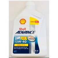 Shell Advance AX6 15W40 0.8 lít